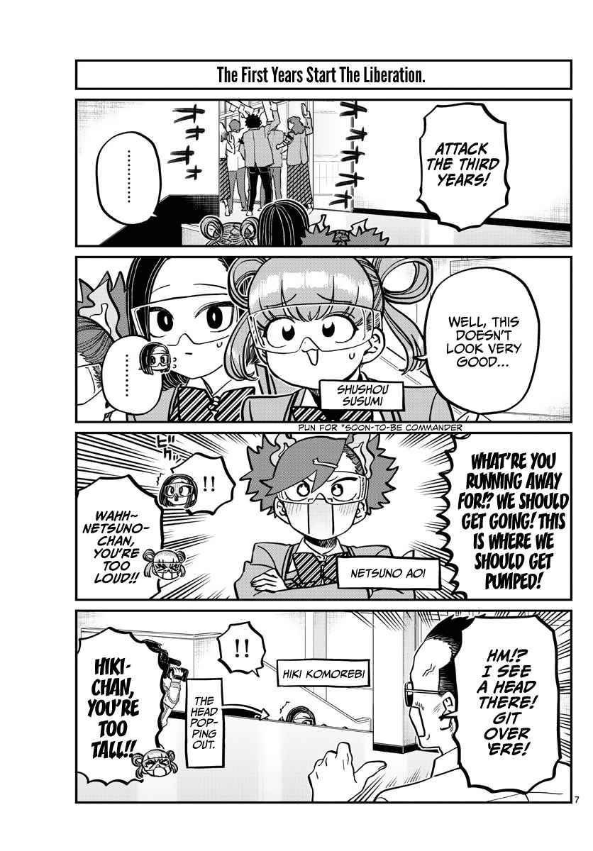 Komi-san wa Komyushou Desu chapter 333 page 7