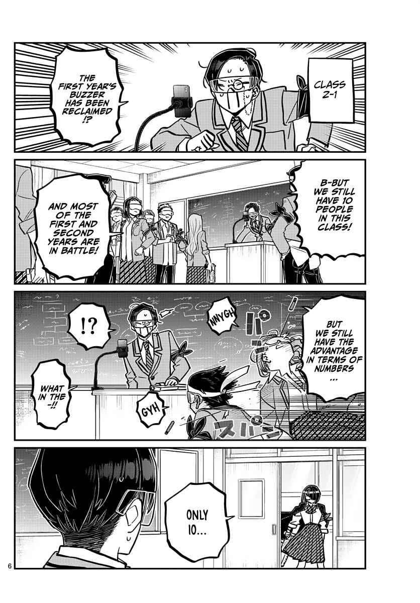 Komi-san wa Komyushou Desu chapter 334 page 6