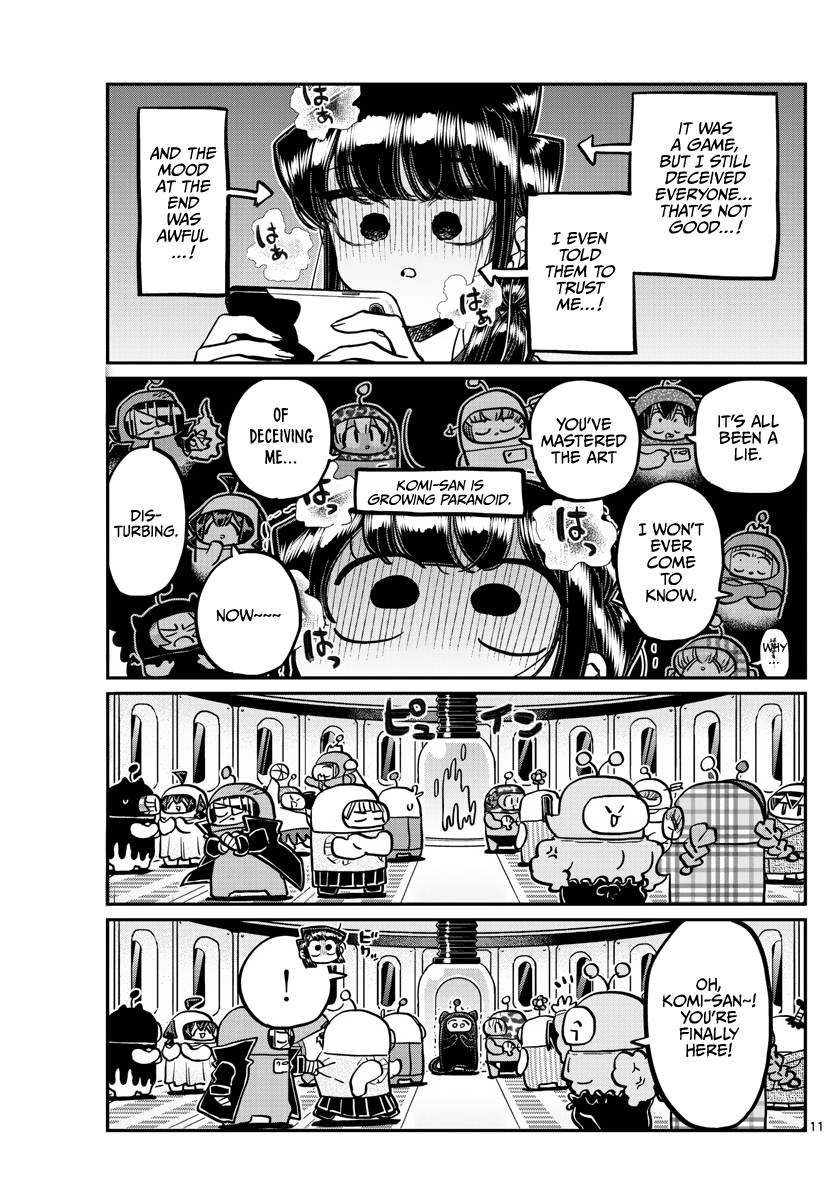 Komi-san wa Komyushou Desu chapter 358 page 11