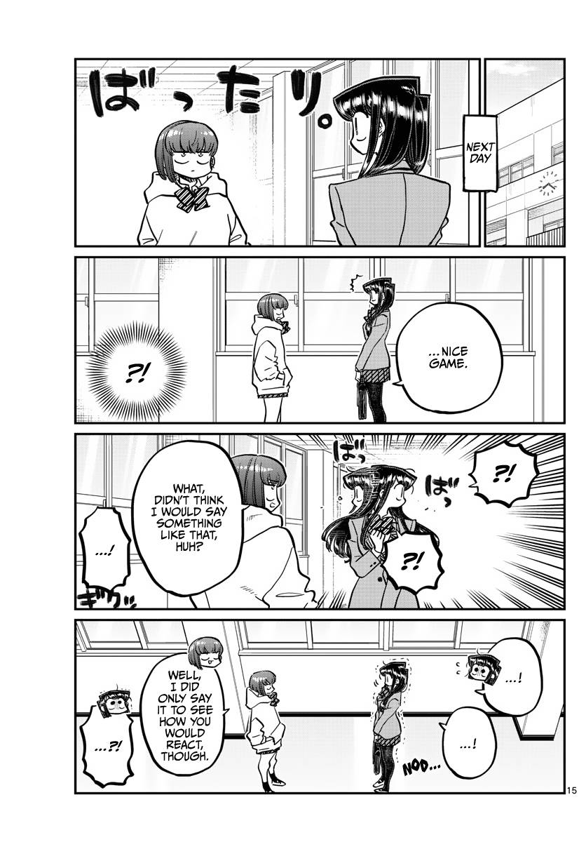 Komi-san wa Komyushou Desu chapter 358 page 15