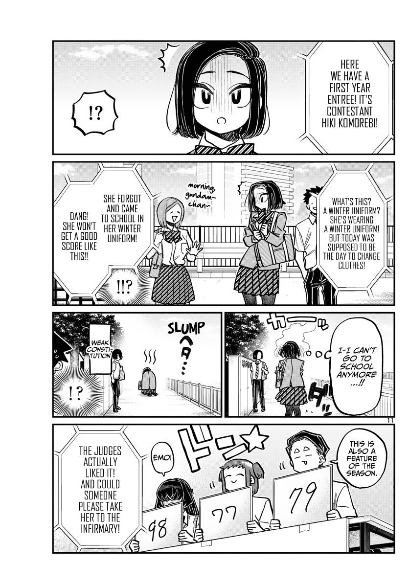 Komi-san wa Komyushou Desu chapter 366 page 11