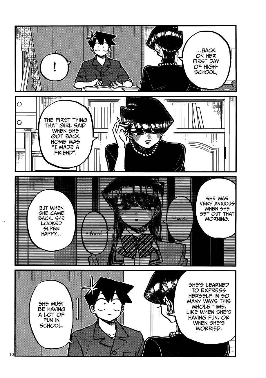 Komi-san wa Komyushou Desu chapter 373 page 10