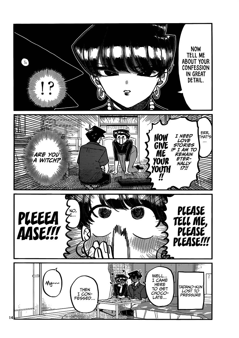 Komi-san wa Komyushou Desu chapter 373 page 14