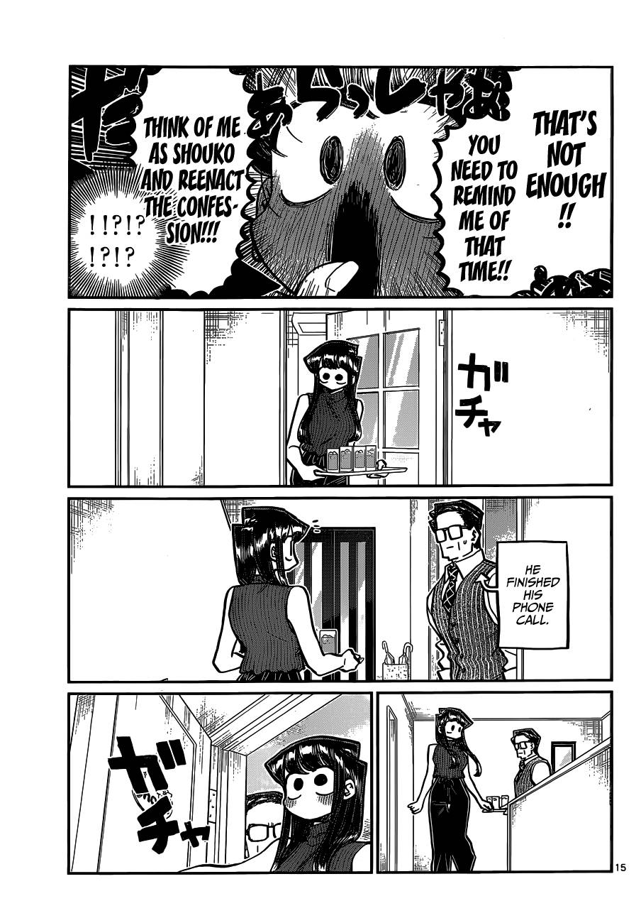 Komi-san wa Komyushou Desu chapter 373 page 15