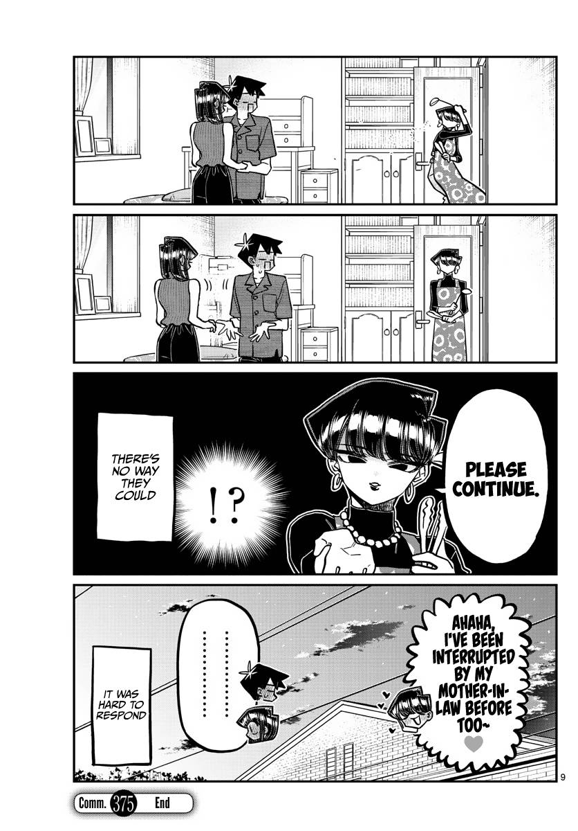 Komi-san wa Komyushou Desu chapter 375 page 9