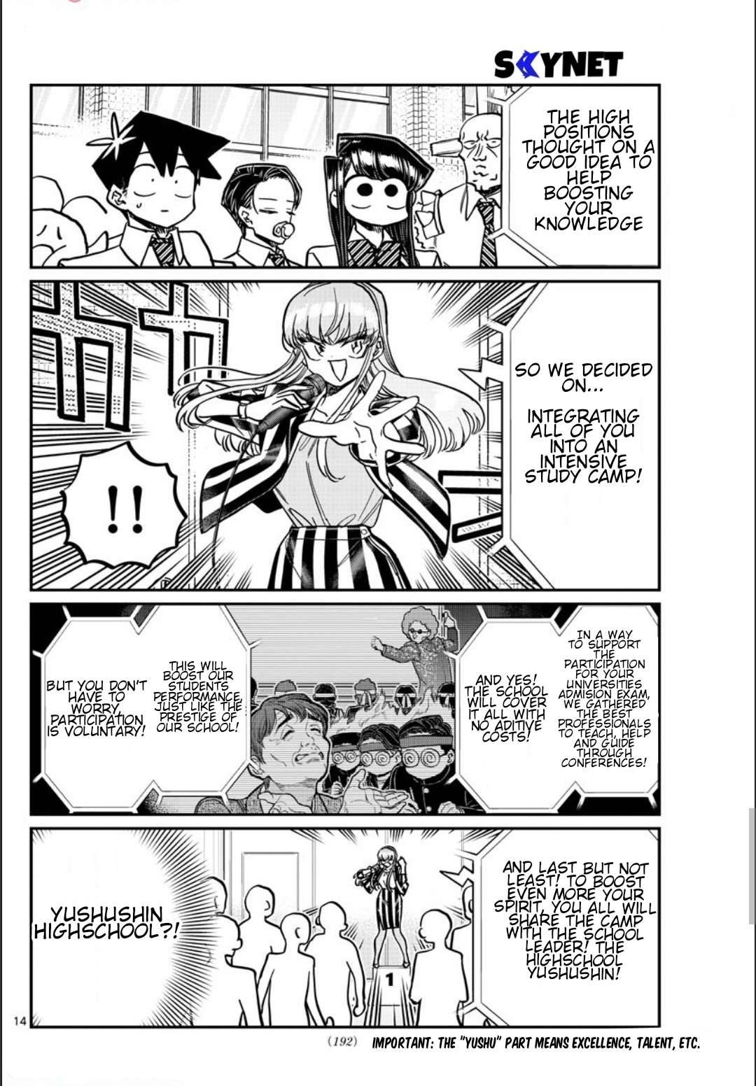 Komi-san wa Komyushou Desu chapter 376 page 6