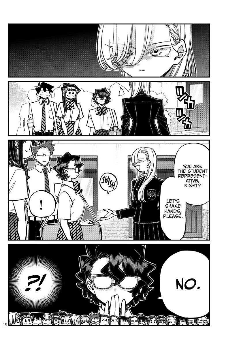 Komi-san wa Komyushou Desu chapter 377 page 10