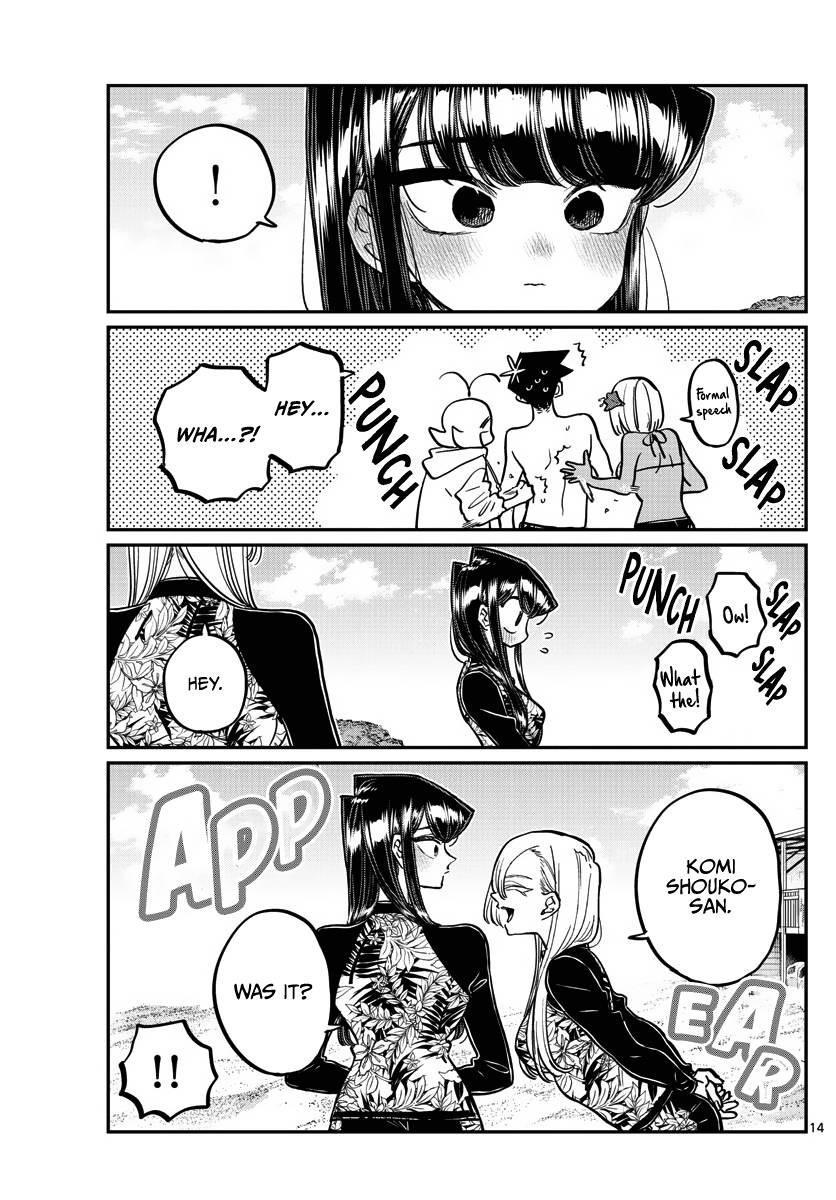 Komi-san wa Komyushou Desu chapter 380 page 14