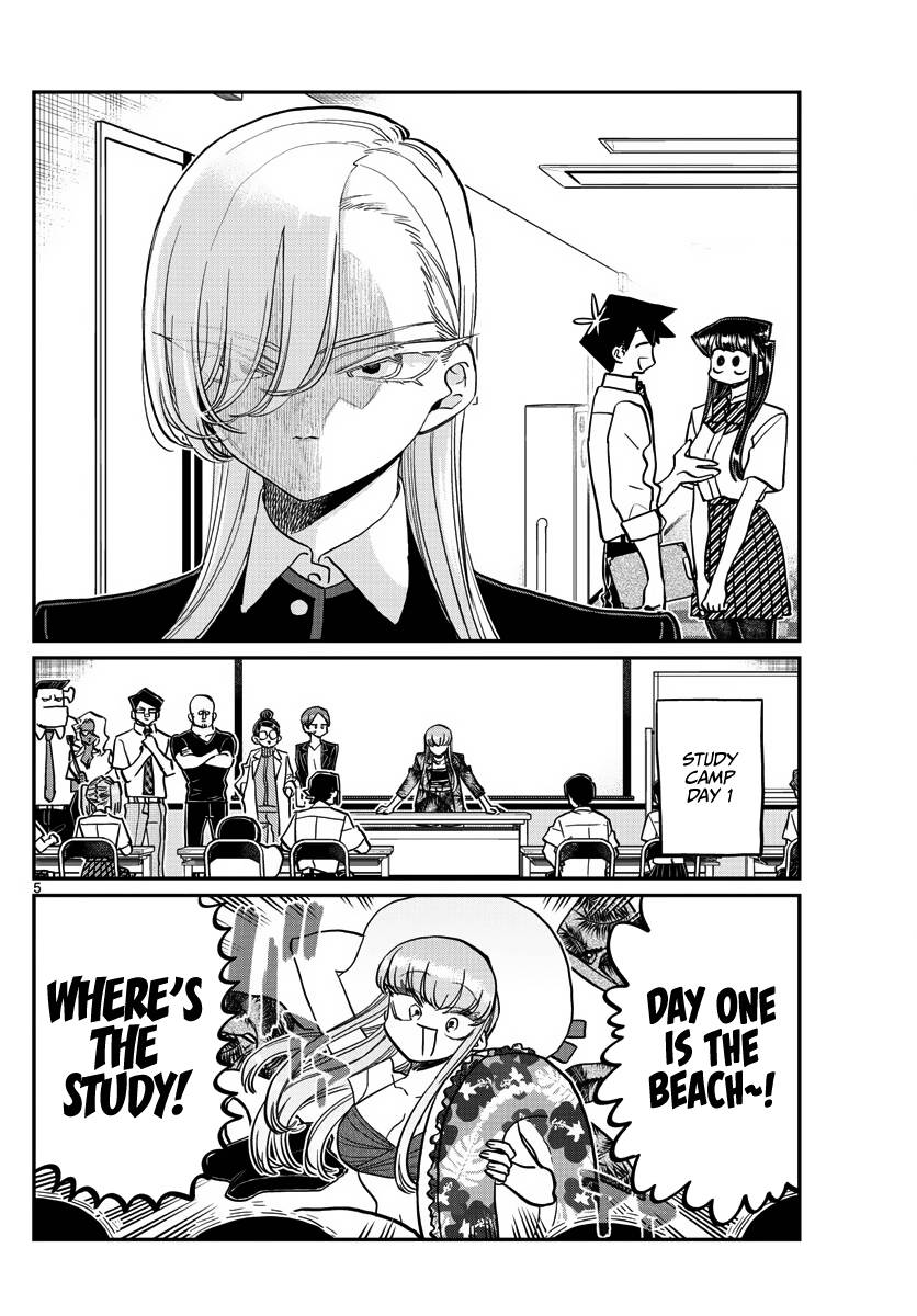 Komi-san wa Komyushou Desu chapter 380 page 5