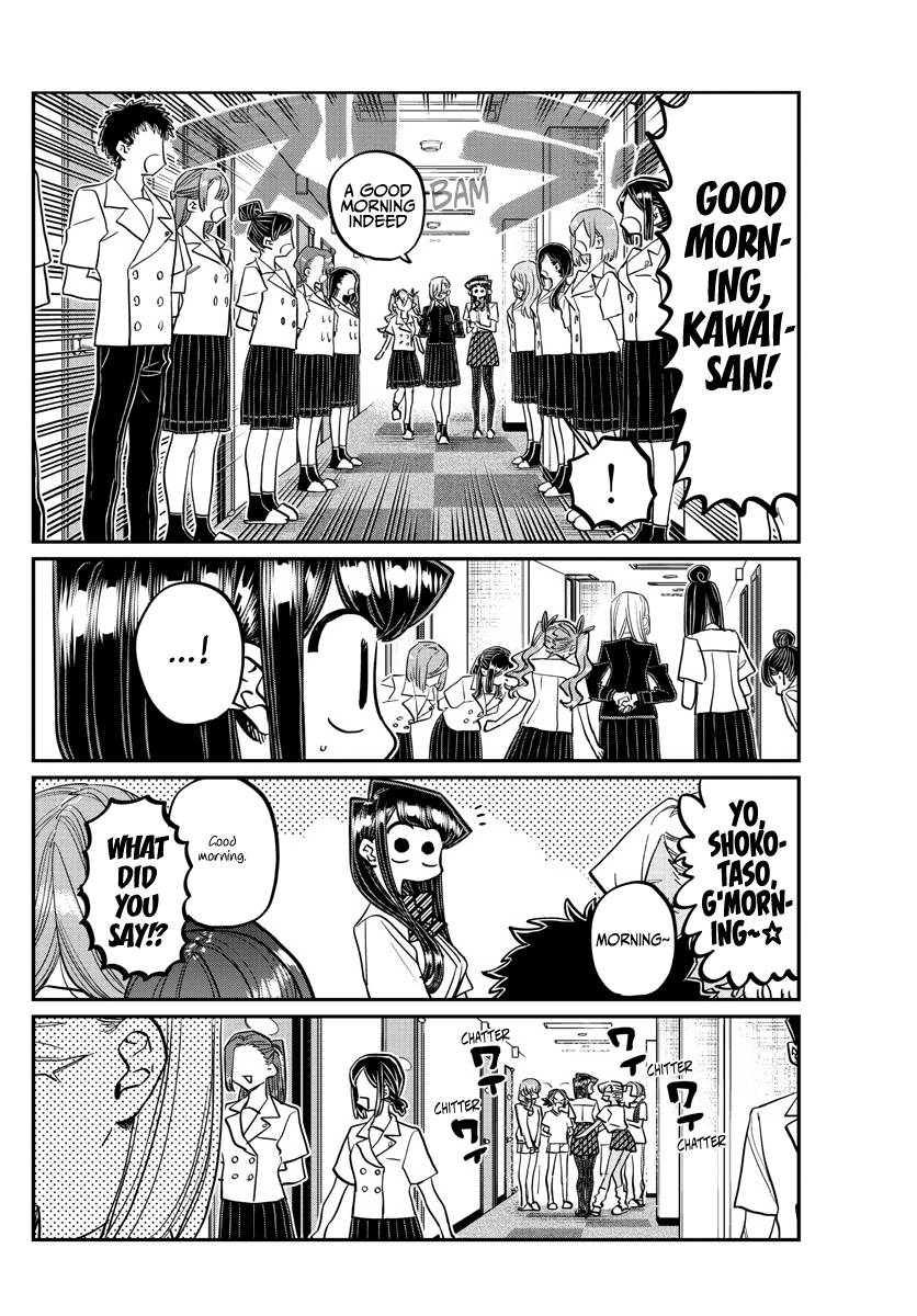 Komi-san wa Komyushou Desu chapter 384 page 4