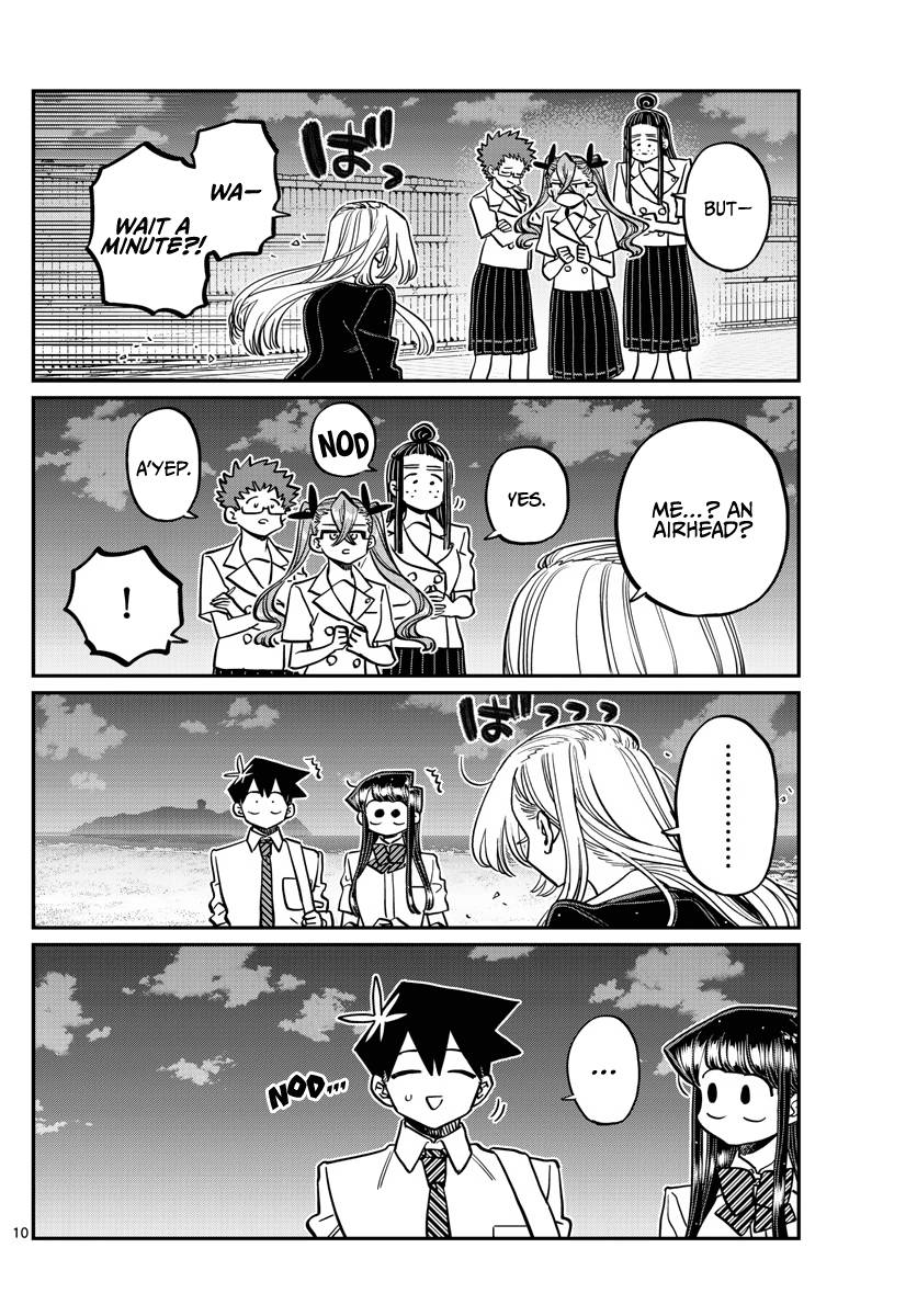 Komi-san wa Komyushou Desu chapter 391 page 10