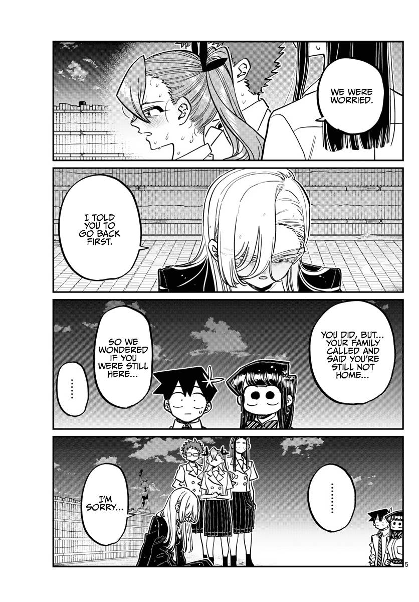 Komi-san wa Komyushou Desu chapter 391 page 5