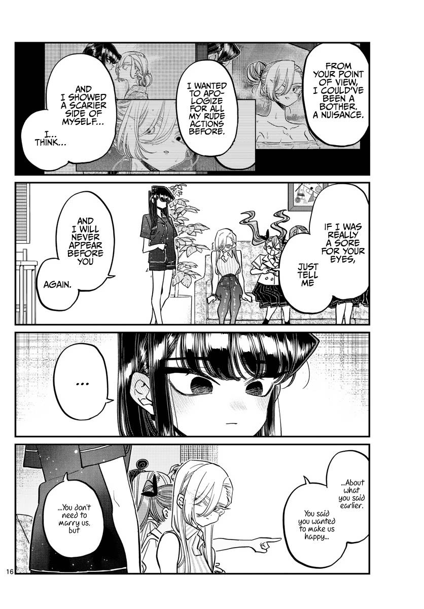 Komi-san wa Komyushou Desu chapter 392 page 16