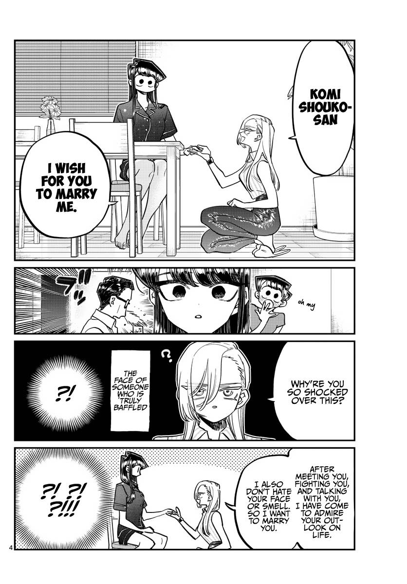 Komi-san wa Komyushou Desu chapter 392 page 4