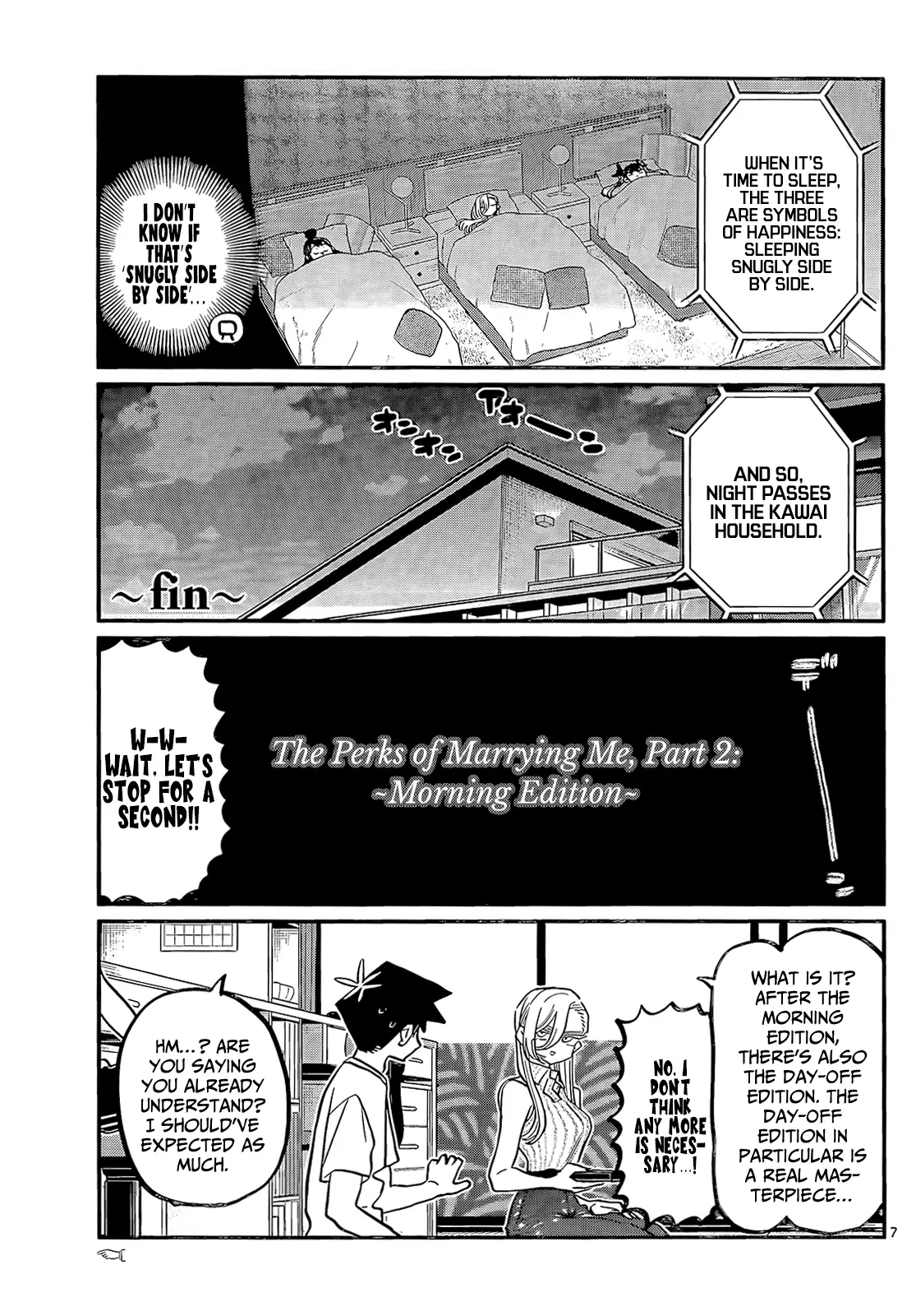 Komi-san wa Komyushou Desu chapter 393 page 7