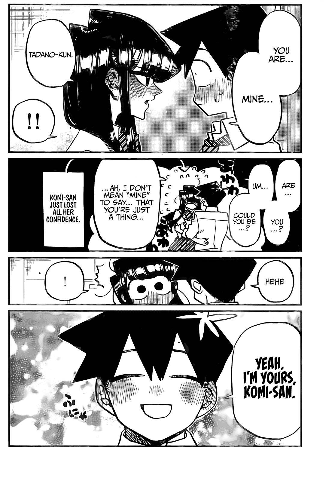 Komi-san wa Komyushou Desu chapter 395 page 10