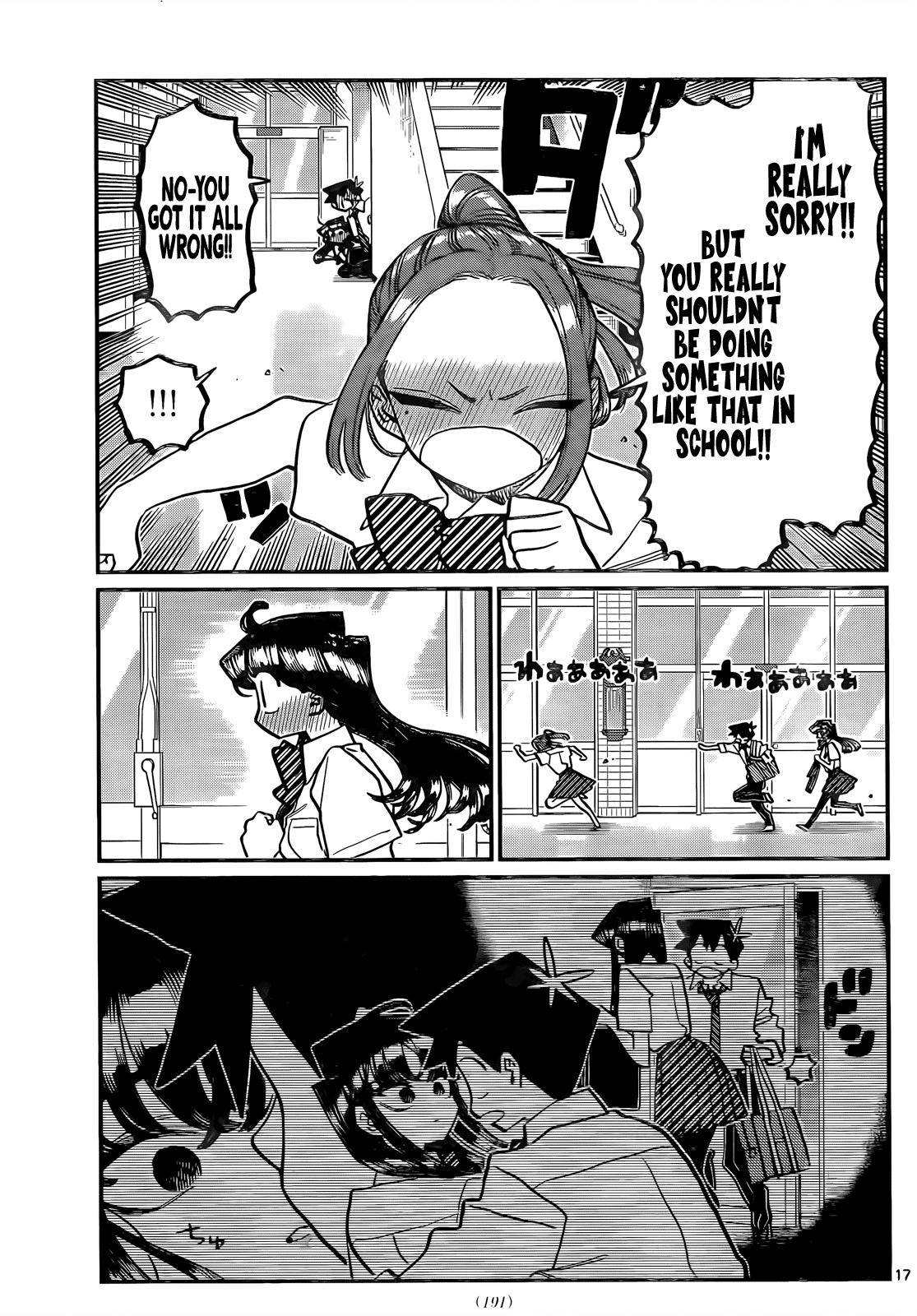 Komi-san wa Komyushou Desu chapter 395 page 17