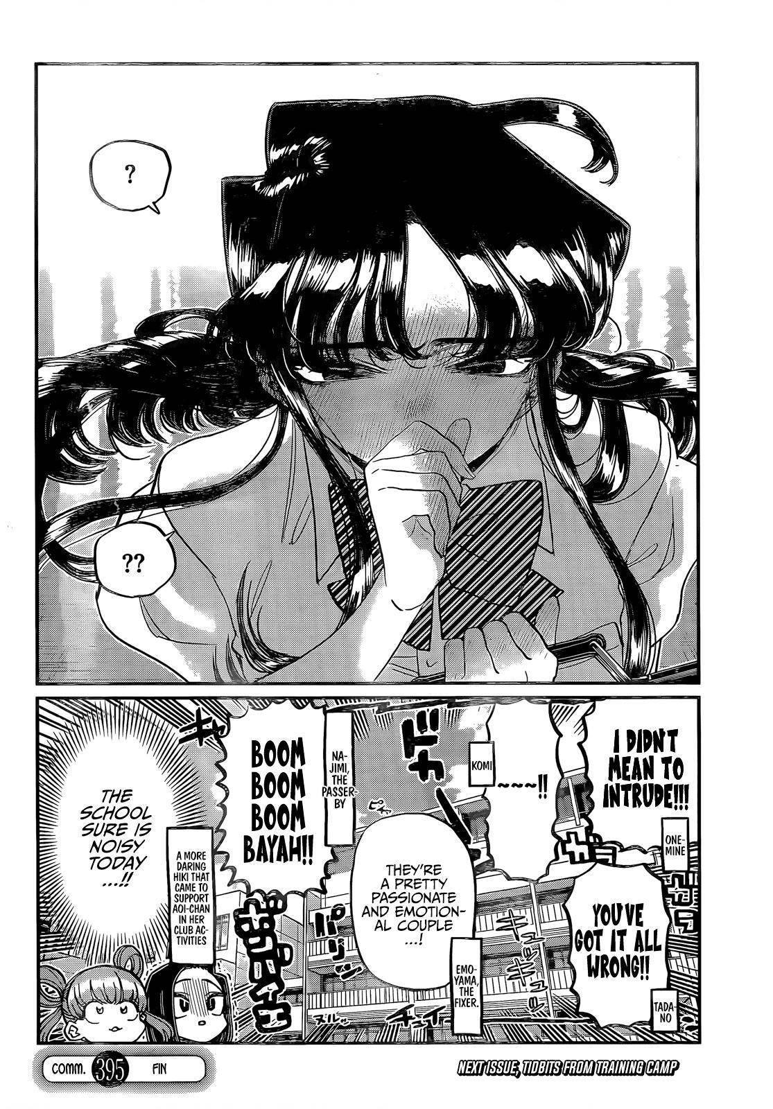 Komi-san wa Komyushou Desu chapter 395 page 18