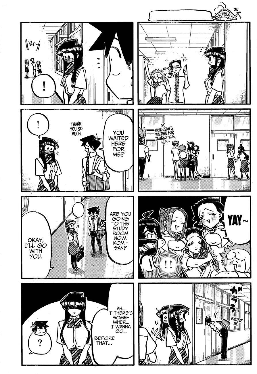 Komi-san wa Komyushou Desu chapter 395 page 3