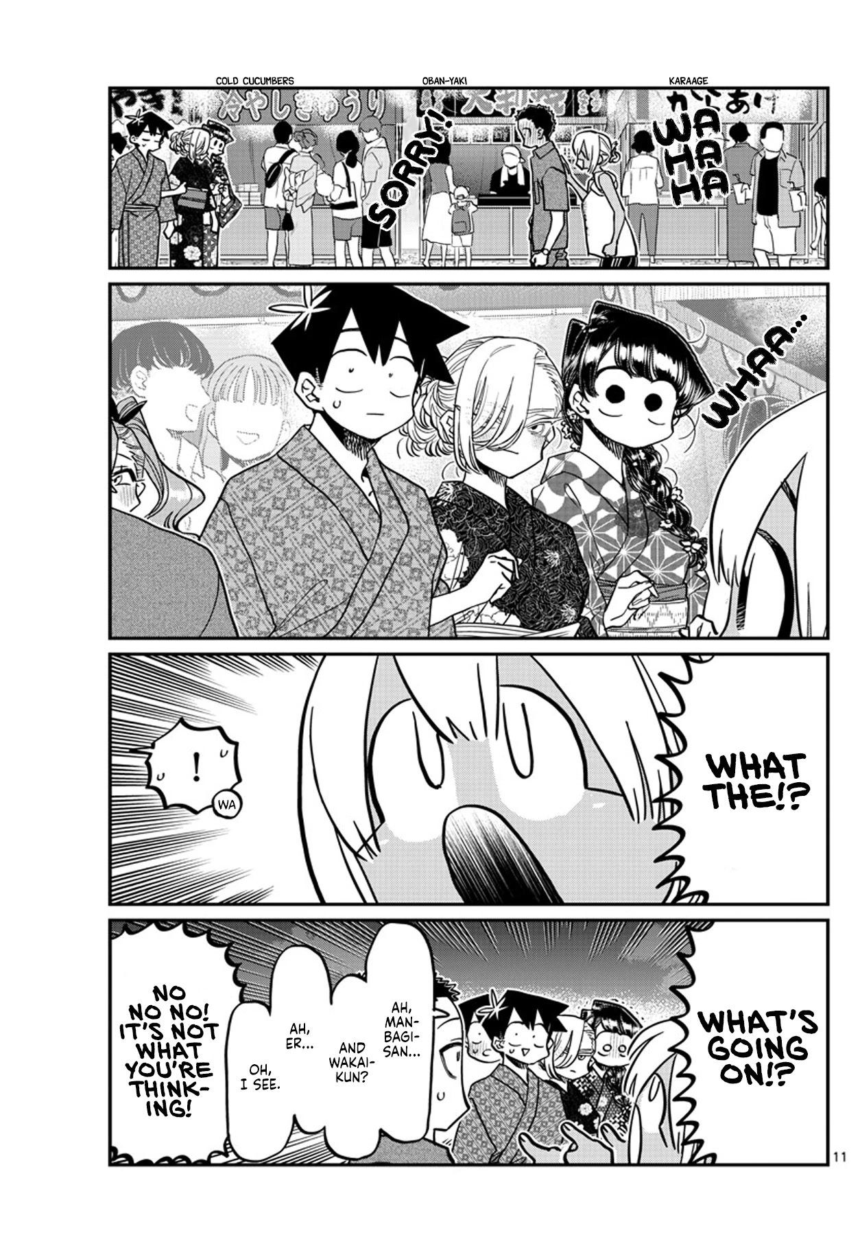 Komi-san wa Komyushou Desu chapter 398 page 11