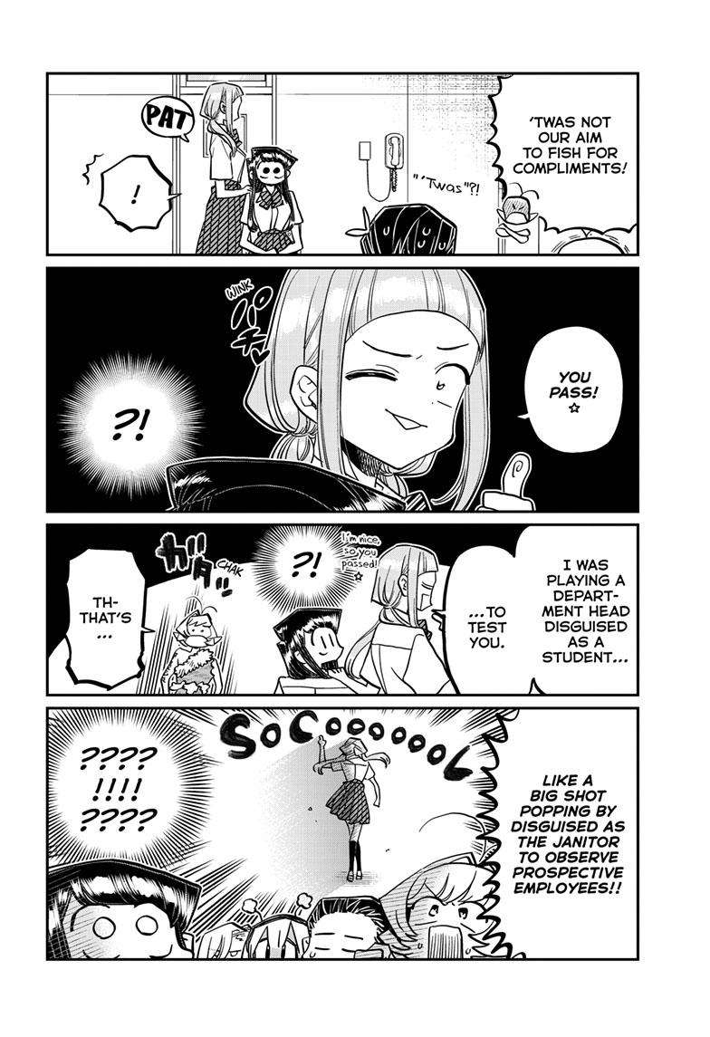 Komi-san wa Komyushou Desu chapter 407 page 17