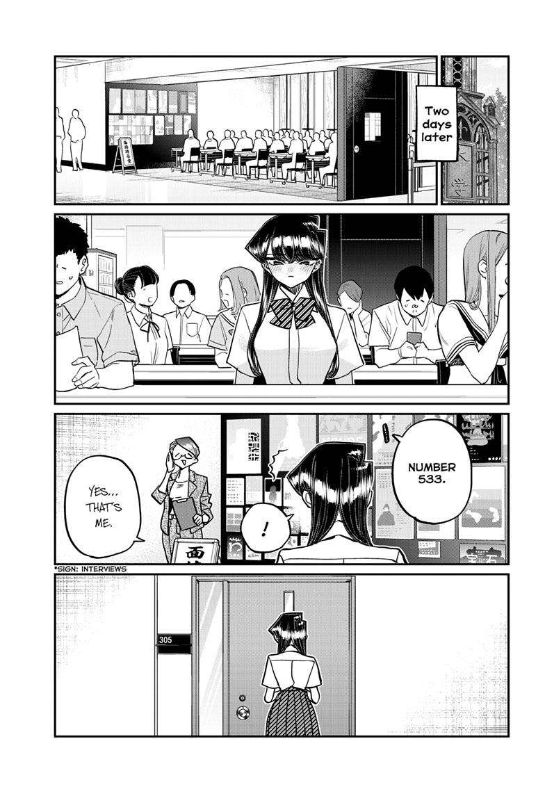 Komi-san wa Komyushou Desu chapter 407 page 18