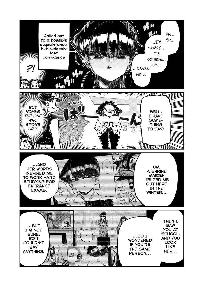 Komi-san wa Komyushou Desu chapter 410 page 8