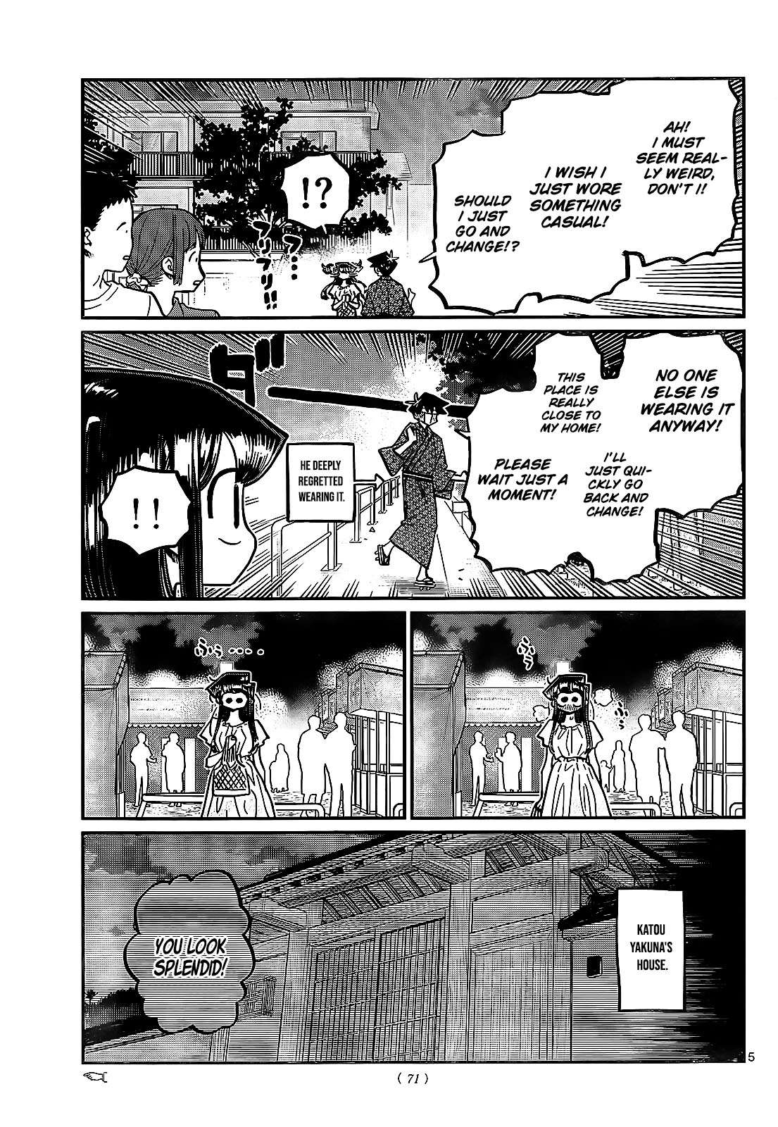 Komi-san wa Komyushou Desu chapter 411 page 5