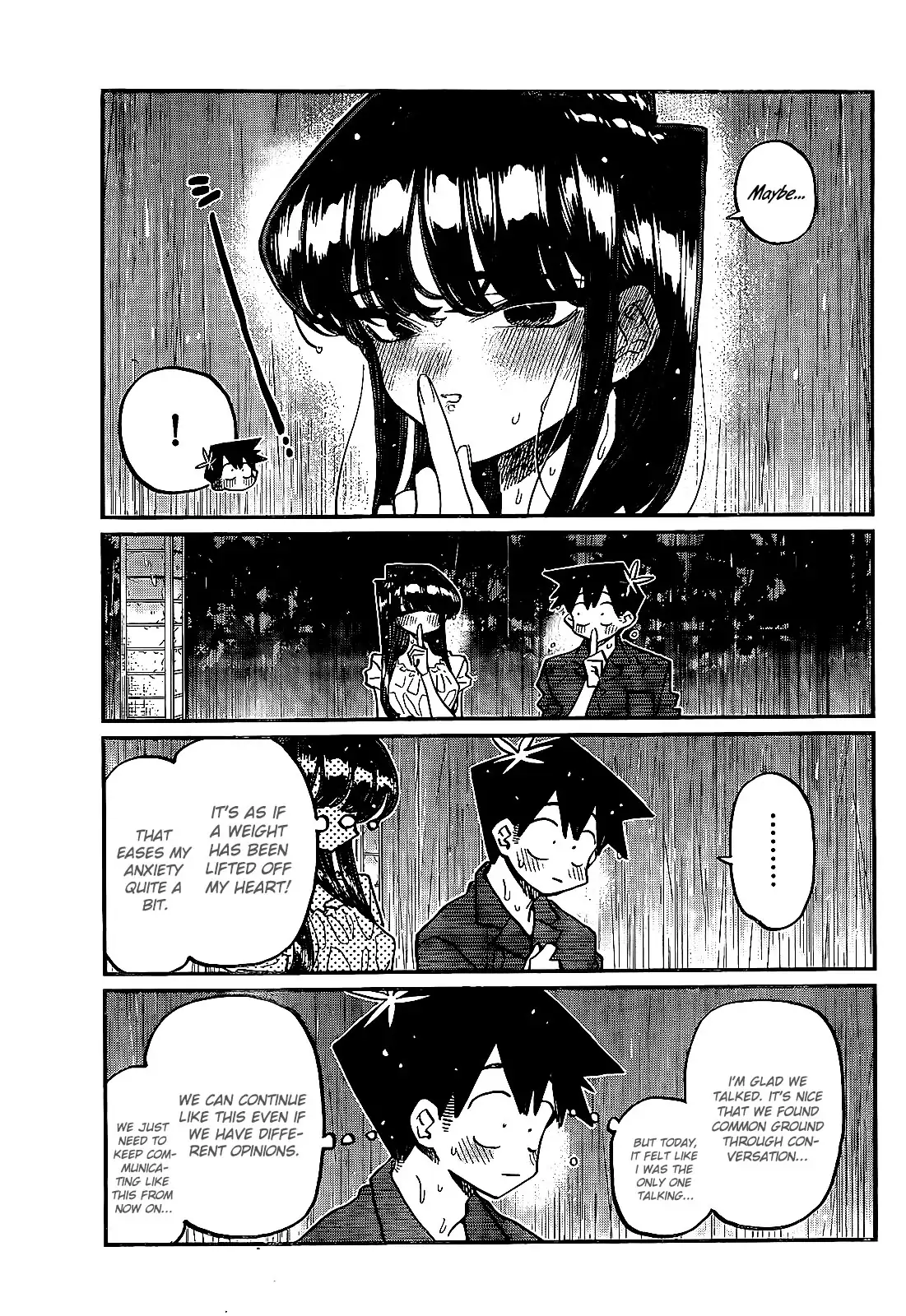 Komi-san wa Komyushou Desu chapter 412 page 15