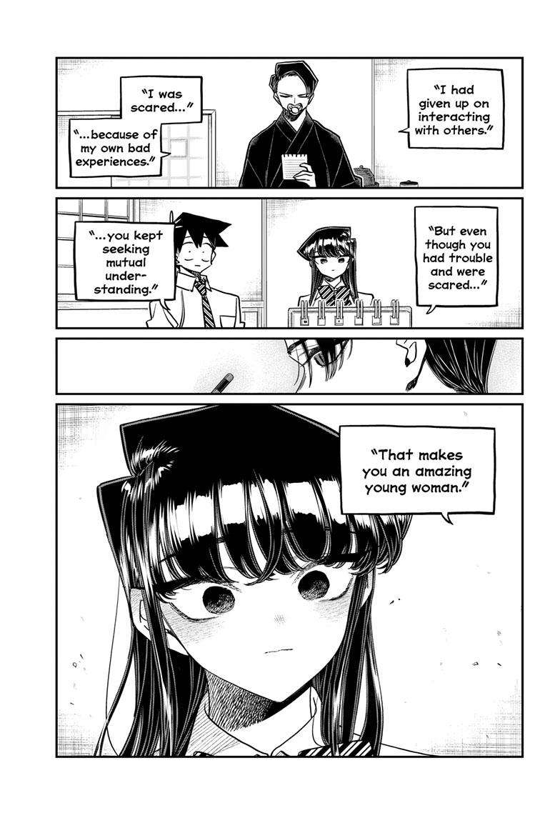 Komi-san wa Komyushou Desu chapter 417 page 18