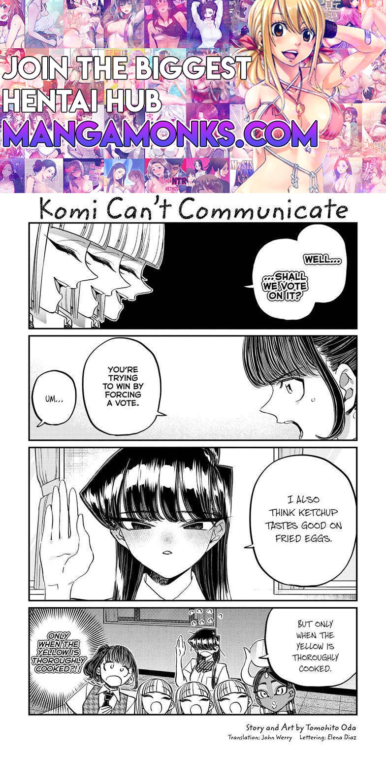 Komi-san wa Komyushou Desu chapter 441 page 1