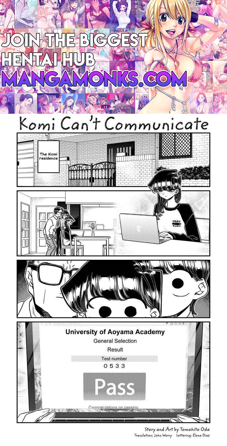 Komi-san wa Komyushou Desu chapter 446 page 1