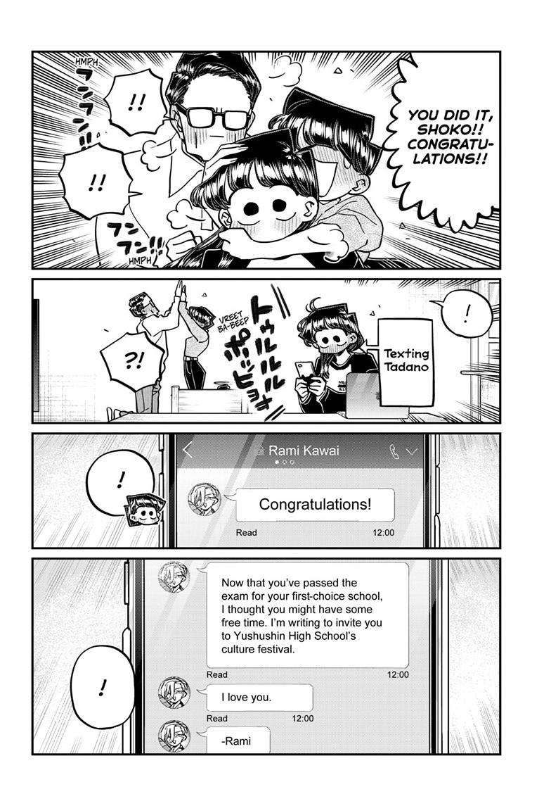 Komi-san wa Komyushou Desu chapter 446 page 2