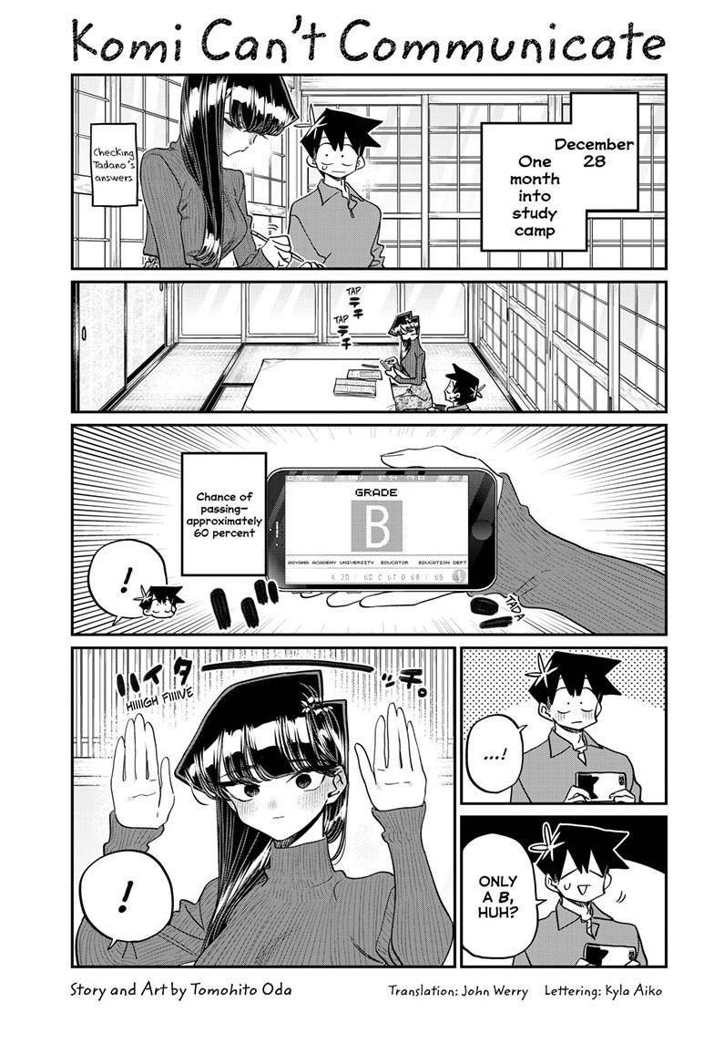 Komi-san wa Komyushou Desu chapter 480 page 1