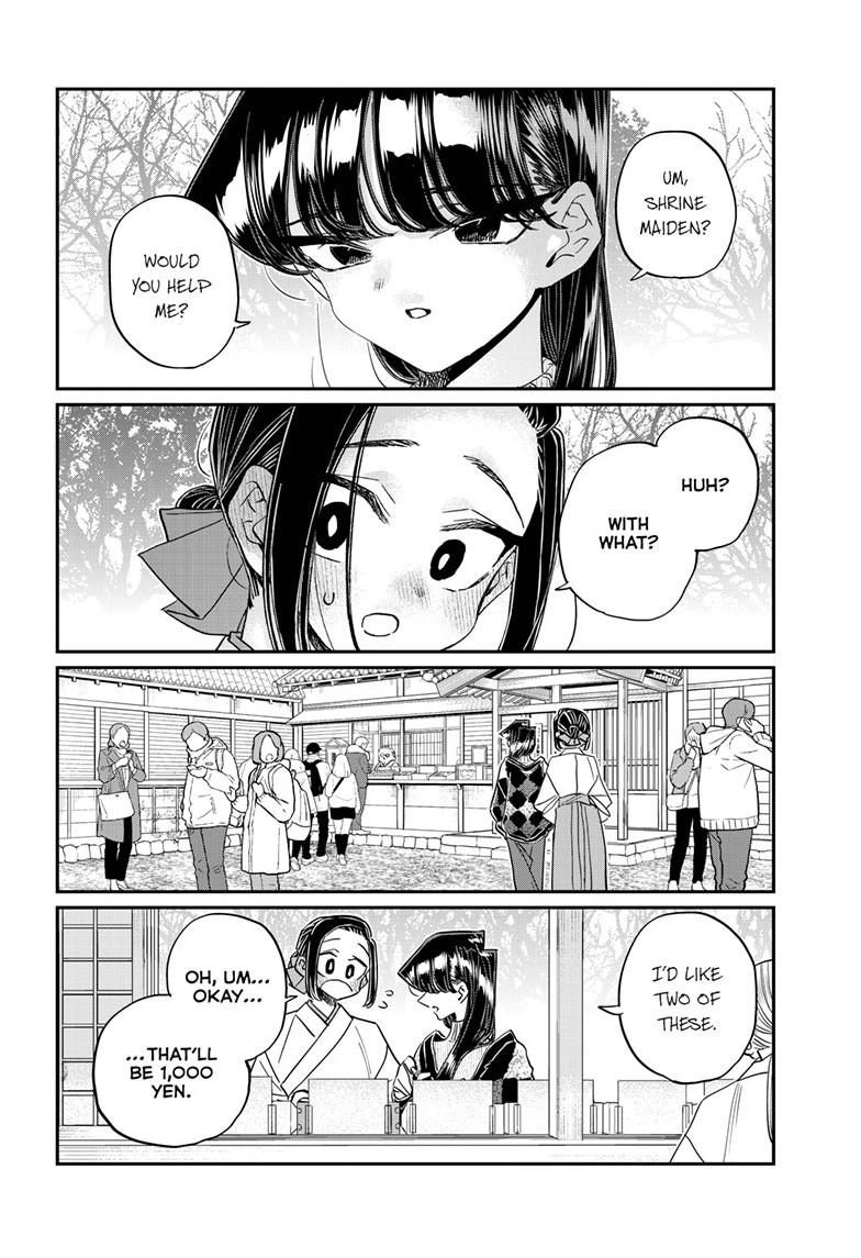 Komi-san wa Komyushou Desu chapter 483 page 14