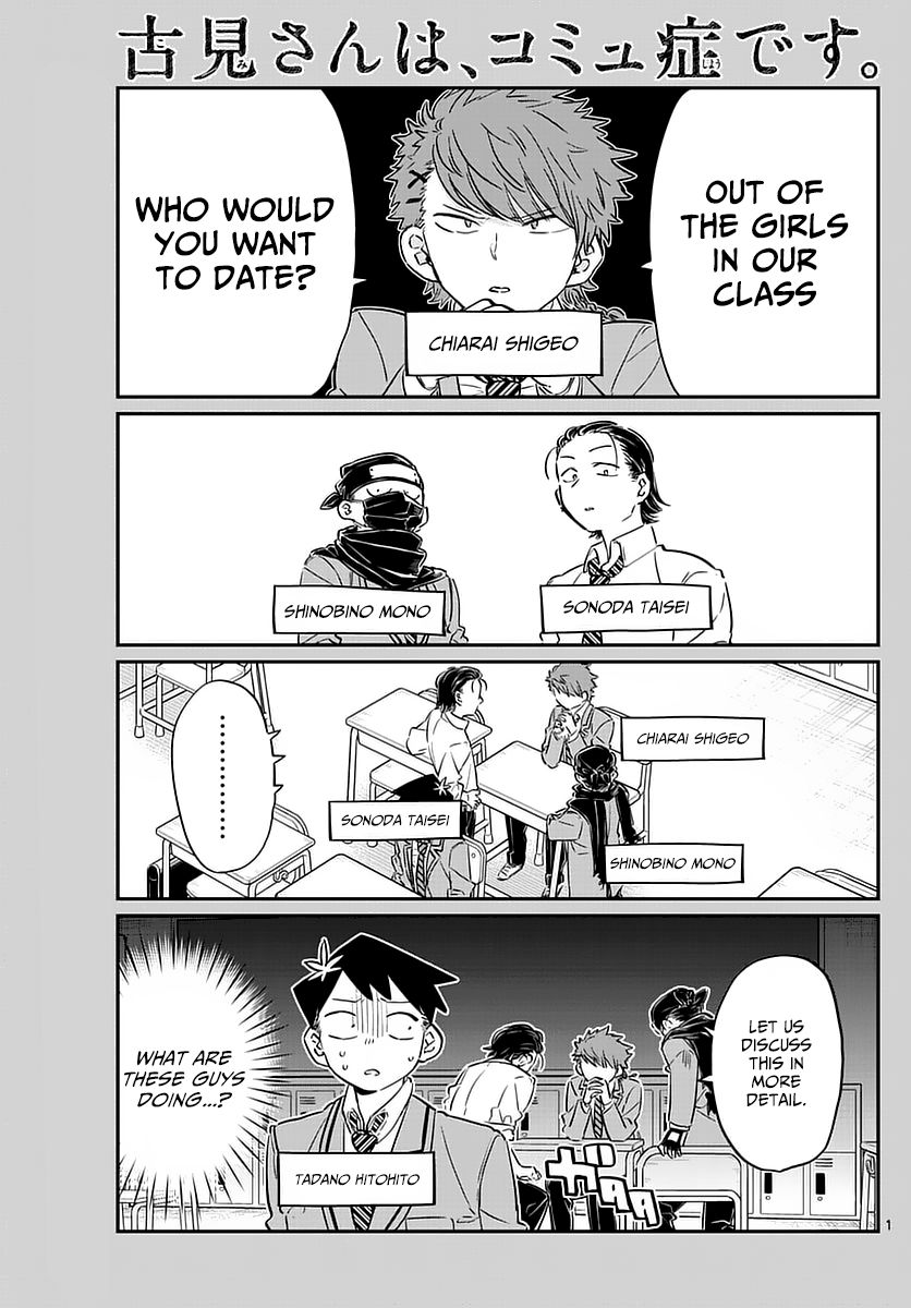 Komi-san wa Komyushou Desu chapter 75 page 1