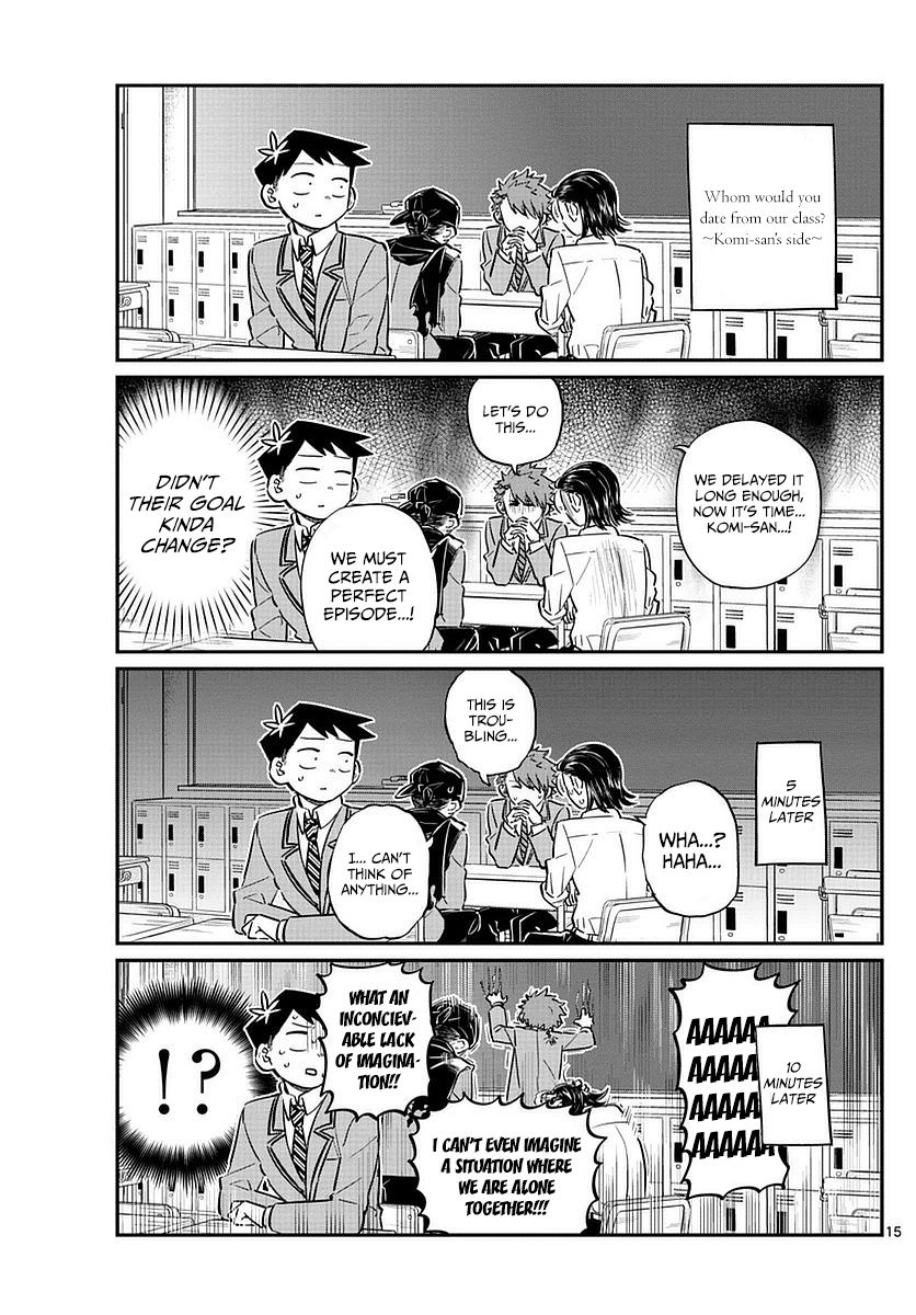 Komi-san wa Komyushou Desu chapter 75 page 15