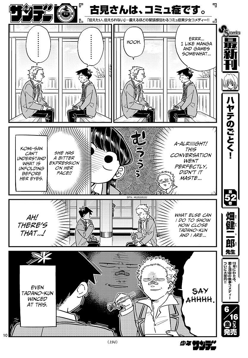 Komi-san wa Komyushou Desu chapter 80 page 10