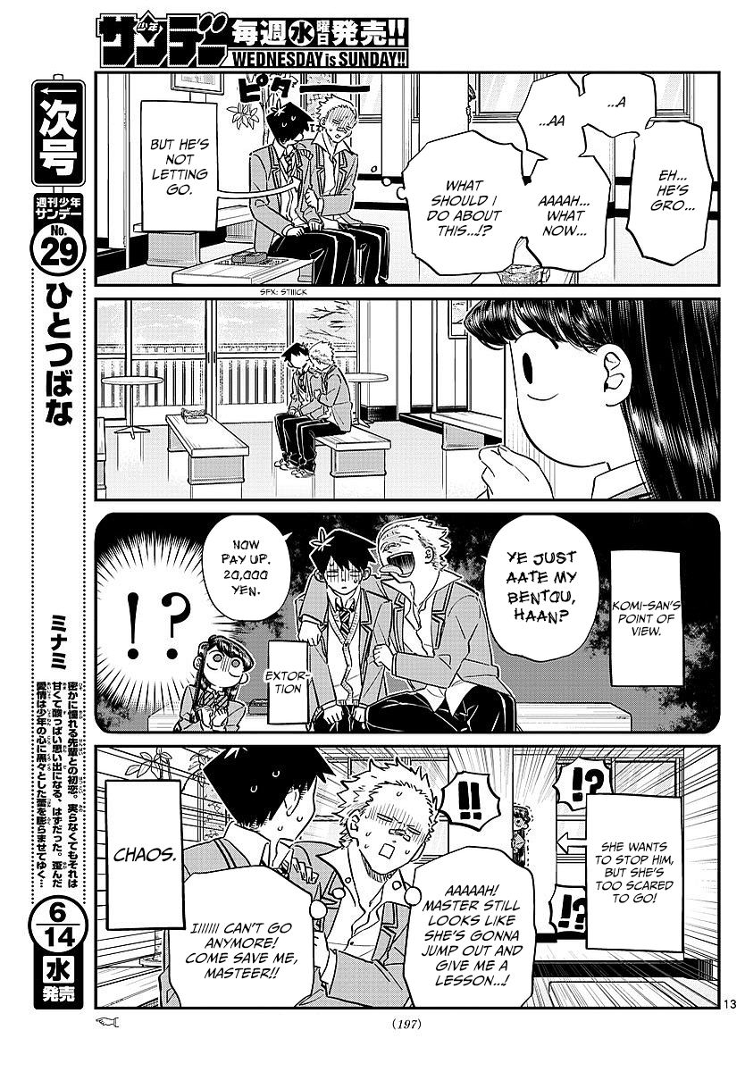 Komi-san wa Komyushou Desu chapter 80 page 13