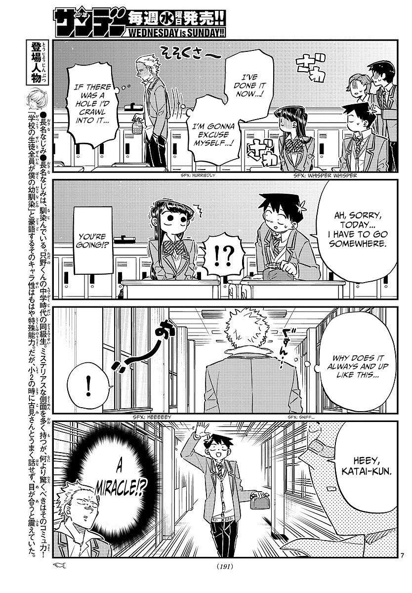 Komi-san wa Komyushou Desu chapter 80 page 7