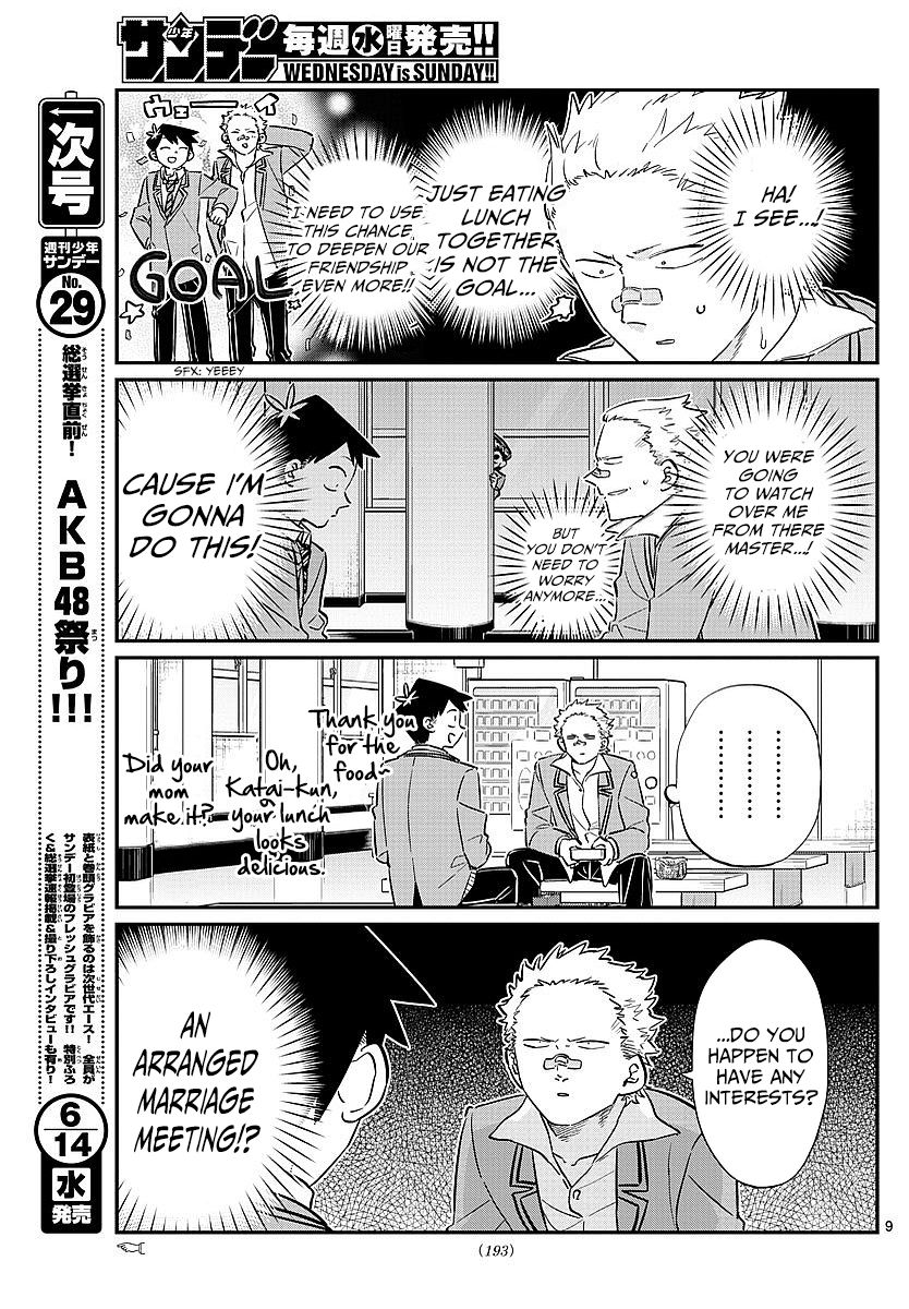 Komi-san wa Komyushou Desu chapter 80 page 9