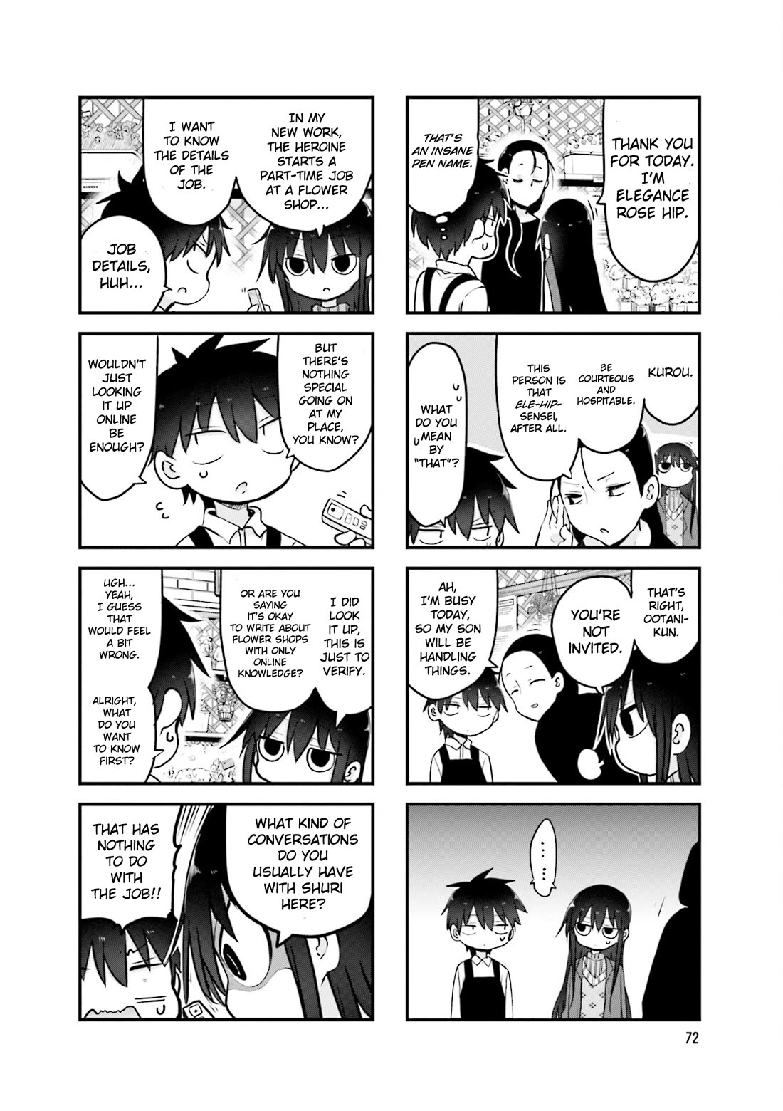 Komori-san wa Kotowarenai! chapter 106 page 3