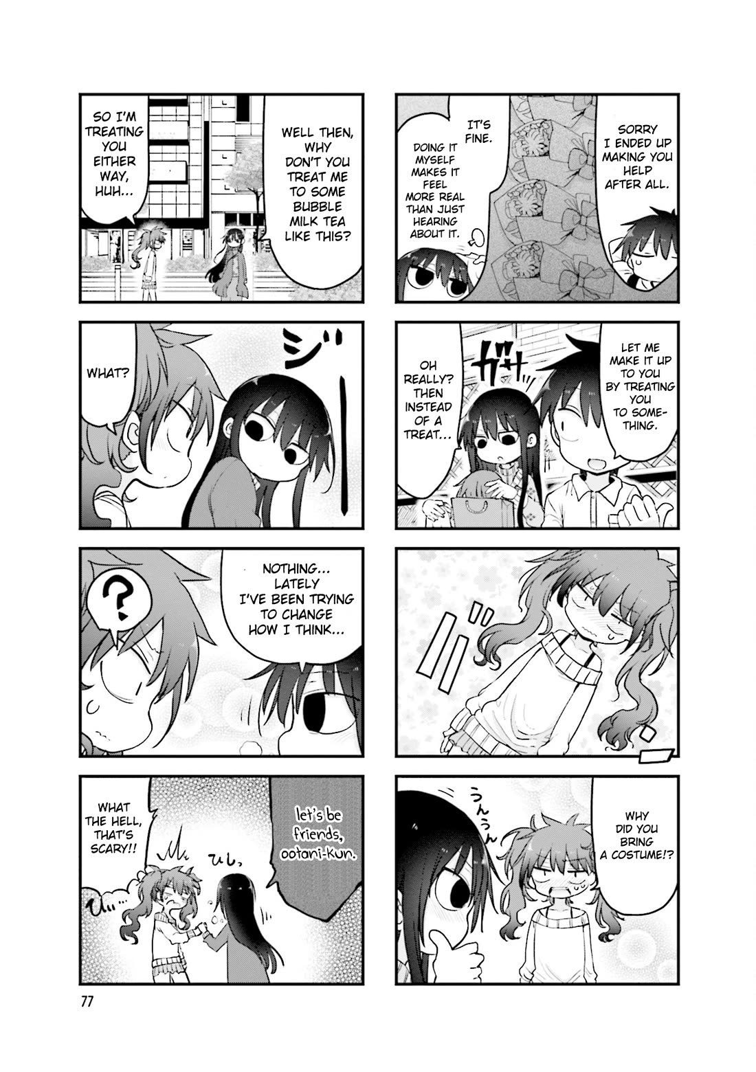 Komori-san wa Kotowarenai! chapter 106 page 8