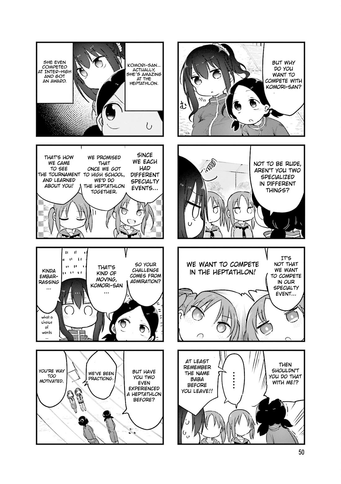 Komori-san wa Kotowarenai! chapter 116 page 5