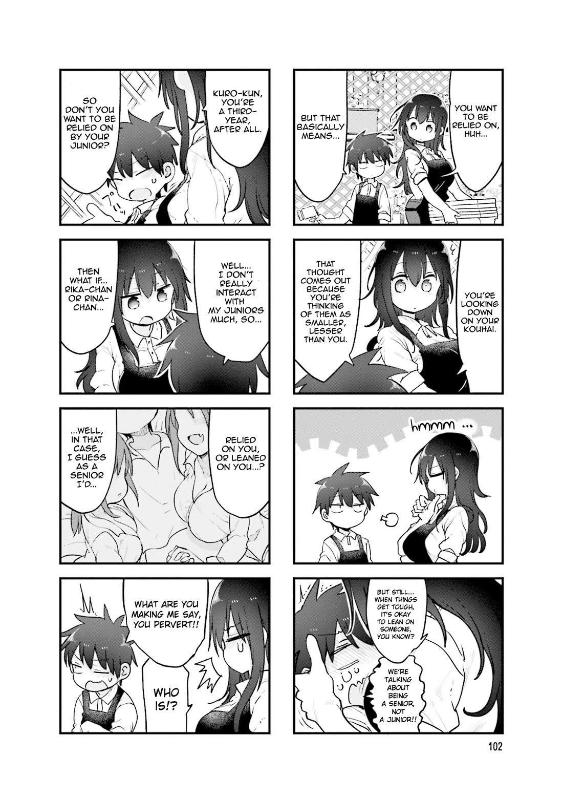 Komori-san wa Kotowarenai! chapter 122 page 7