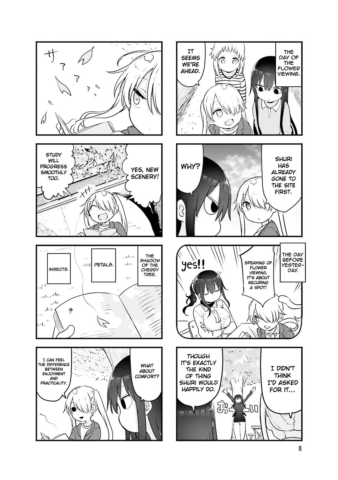 Komori-san wa Kotowarenai! chapter 124 page 11