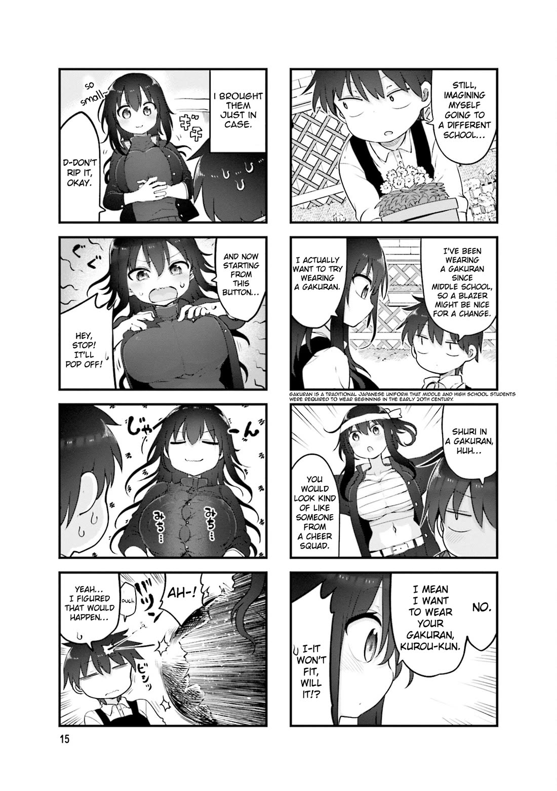 Komori-san wa Kotowarenai! chapter 125 page 4