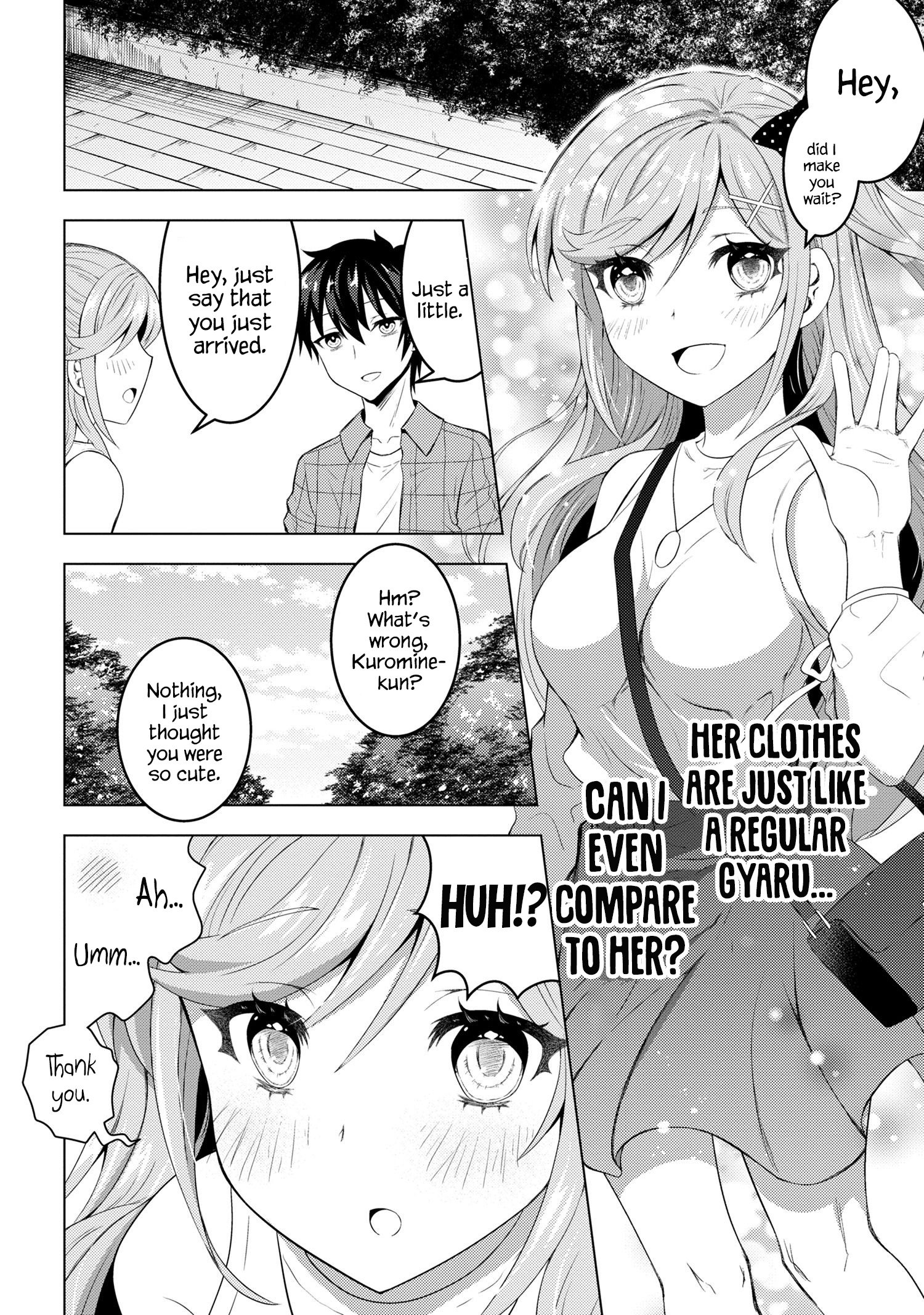 Konbini Goutou kara Tasuketa Jimi Tenin ga, Onaji Kurasu no Ubu de Kawaii Gyaru datta chapter 2 page 24