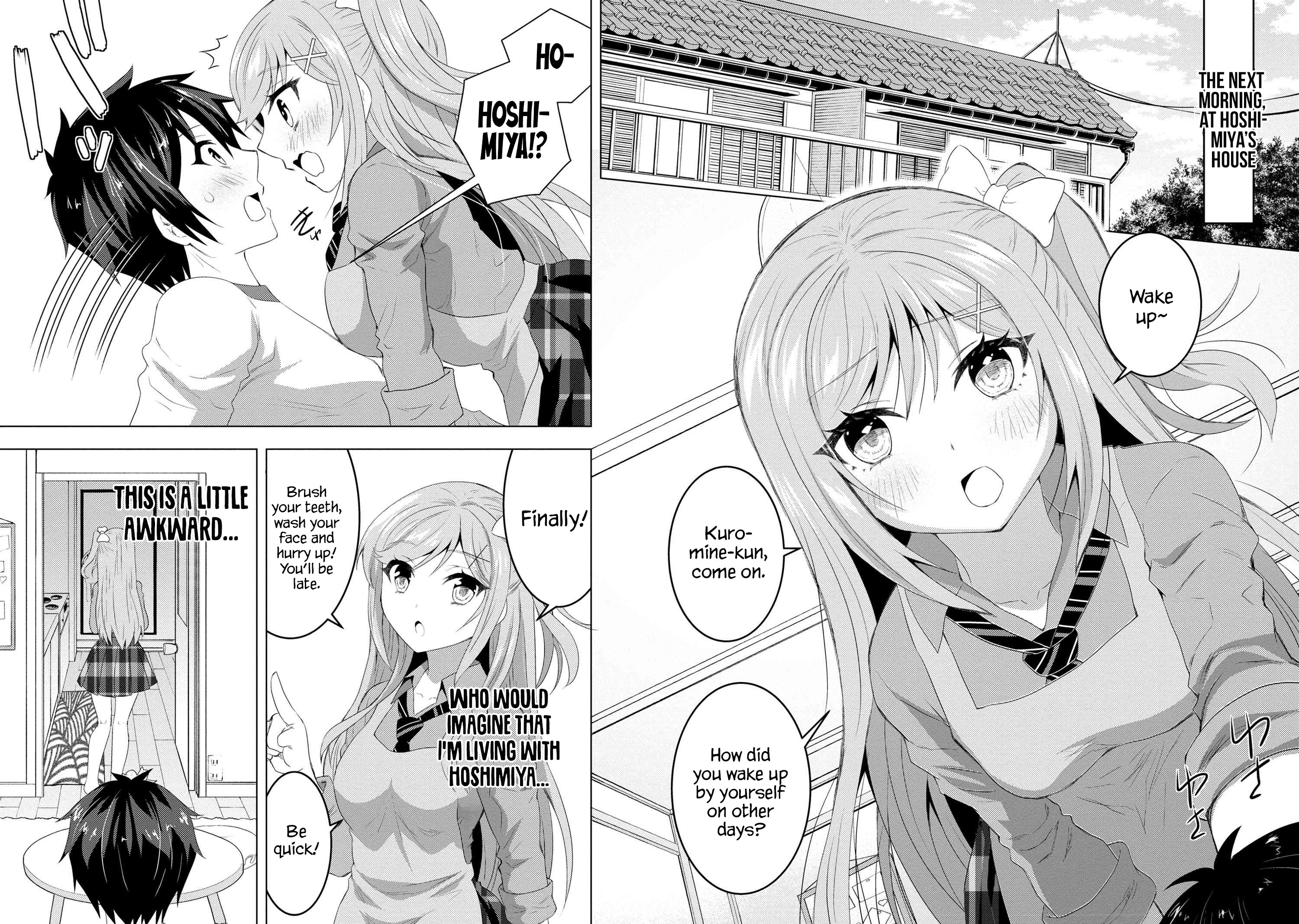 Konbini Goutou kara Tasuketa Jimi Tenin ga, Onaji Kurasu no Ubu de Kawaii Gyaru datta chapter 3.1 page 2