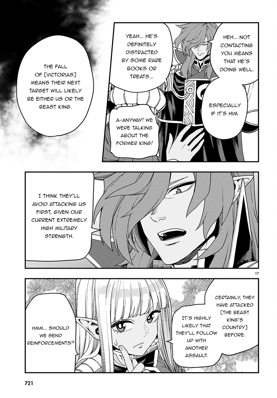 Konjiki no Moji Tsukai - Yuusha Yonin ni Makikomareta Unique Cheat chapter 111 page 18